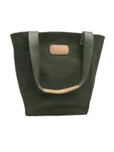 Jon Hart Design - Tote - Market - Olive Canvas with Natural