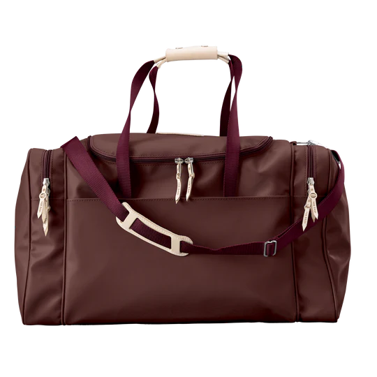 Jon Hart Design - Travel - Large Square Duffel - Burgundy