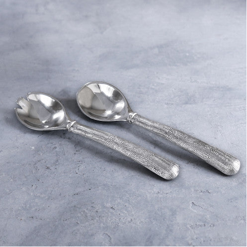 Beatriz Ball - Salad Server & Utensils - Pieles Snakeskin