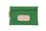 Jon Hart Design - Pouch - Kelly Green Coated Canvas