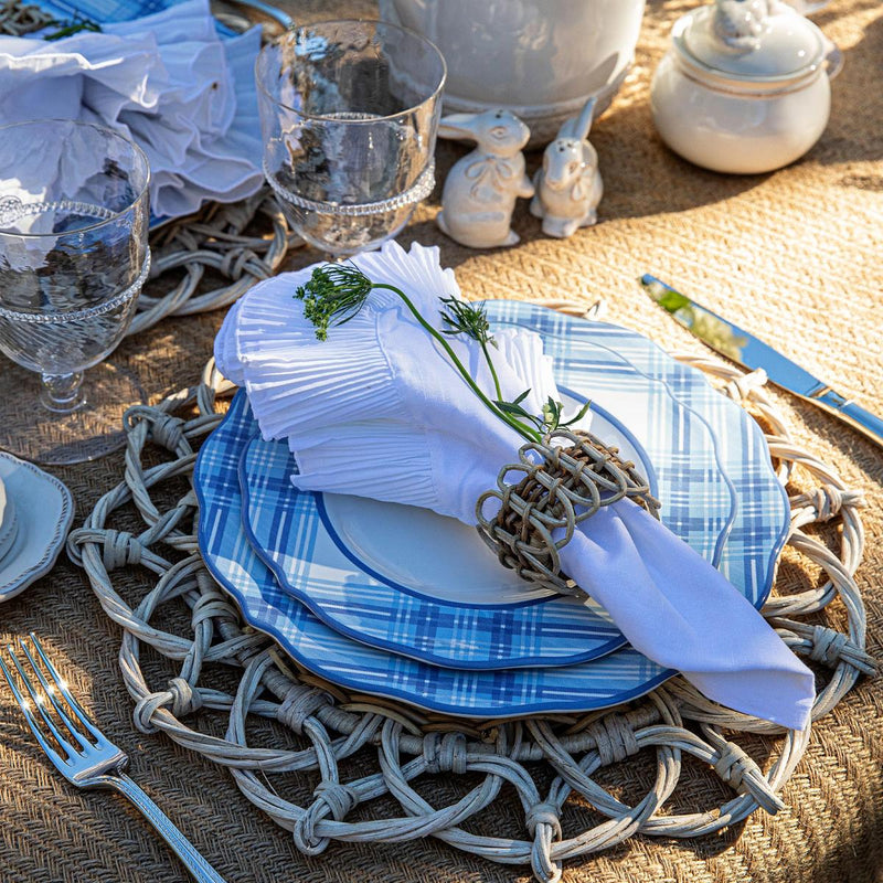 Juliska - Provence Rattan Napkin Ring - Whitewash