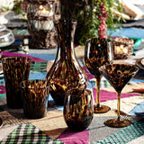 Juliska - Wine Glasses - Puro Glass - Tortoiseshell