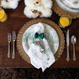 Juliska - Tuxedo Napkin Ring - Green