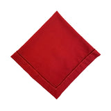 Juliska - Napkins - Velvet Trim Napkin - Ruby