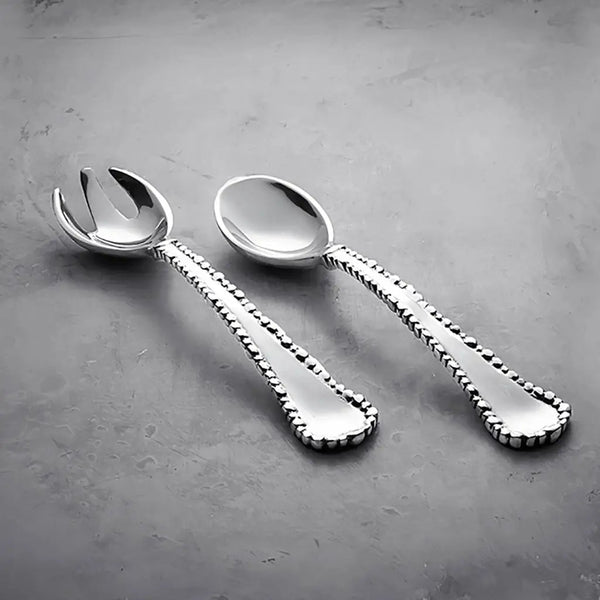 Beatriz Ball - Salad Server & Utensils - Organic Pearl